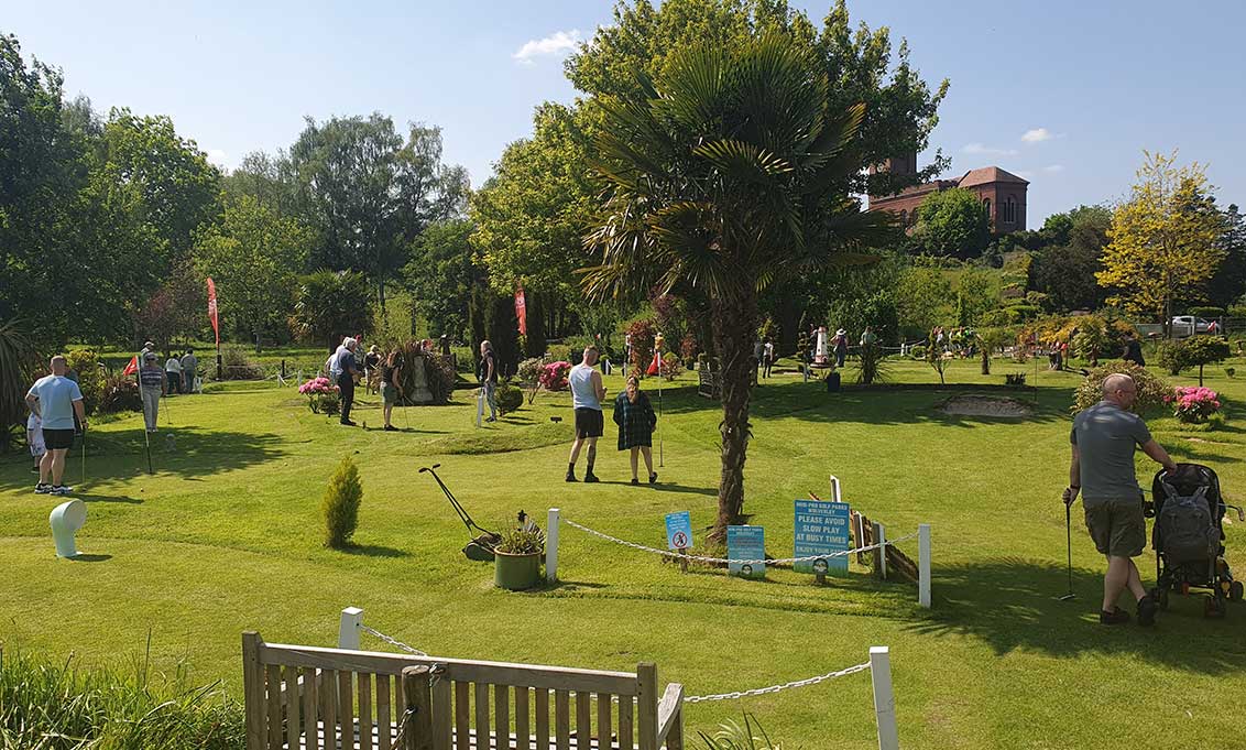 Welcome to Mini Pro Golf Parks, Wolverley, Kidderminster...